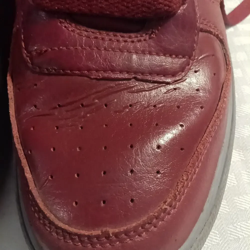 Nike Big Nike High AC Red Stealth 10.5 Basketball Shoes  display picture 1